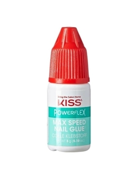 KISS GLUE NAILS TRANSPARENT FAST DRYING HIGH SPEED POWER SUPER