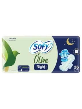 SOFY SANITARY PADS/ OLIVE OIL