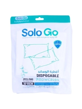 Solo Jo disposable pillowcases, 2 pieces