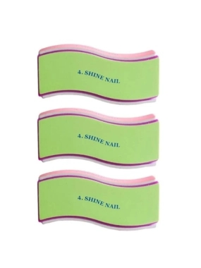 SALON SYSTEM NAIL BUFFER 4 SIDES 3 PIECES BK24-504