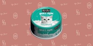 Kit cat Boneless chicken shreds and shrimp with goat milk