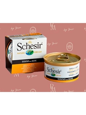 Schesir Canned Tuna with Aloe Vera in Jelly for Cats 85g