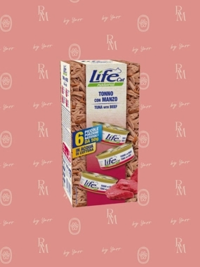 Life Cat Tuna with beef (6x50g)