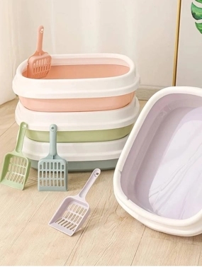Litter box plastic rectangle