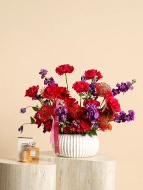 Shaghaf Vase with Chanel
