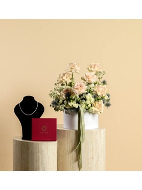 Between Blooms & Dreams with EMERD Necklace