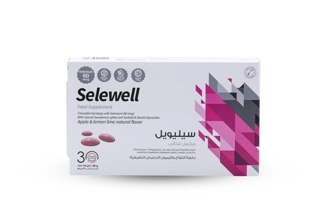 Selewell Selenium 60mcg Apple and Lemon Flavor 30 Gummies