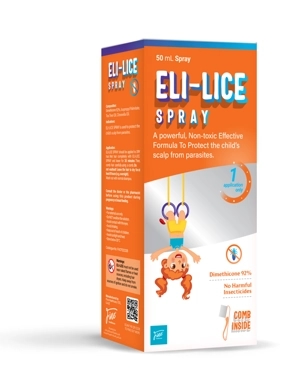 Eli Lice Spray with Eucalyptus Oil 1% and Tea Tree Oil 60 ml