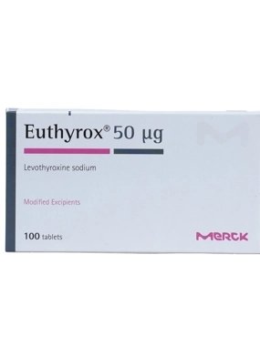 EUTHYROX 50MCG TABLETS 100s