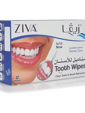 WELZIAD TOOTH WIPES 12'S