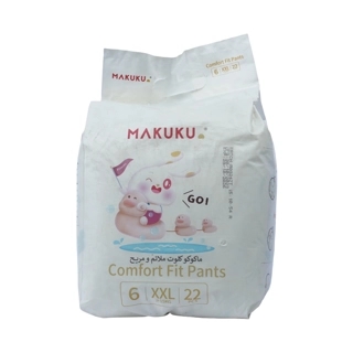 MAKUKU Diapers NO.6 Comfort Fit 22 Pants XX-Large