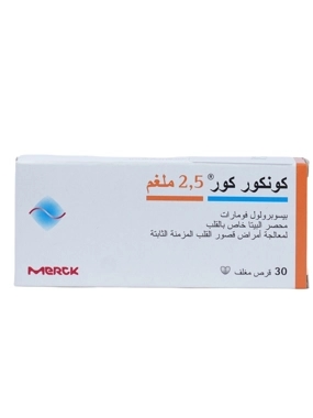 CONCOR 2.5MG TABLETS 30s