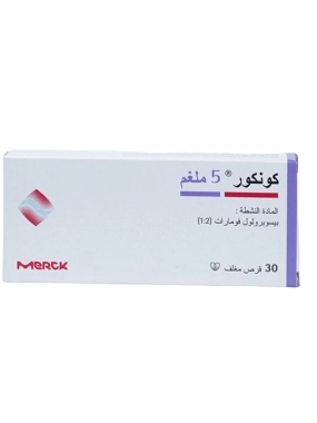 CONCOR 5MG TABLETS 30s