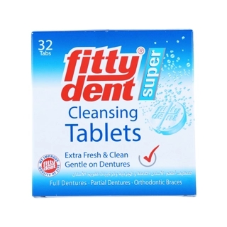 Fittydent Cleansing Tablets 32 Tablets