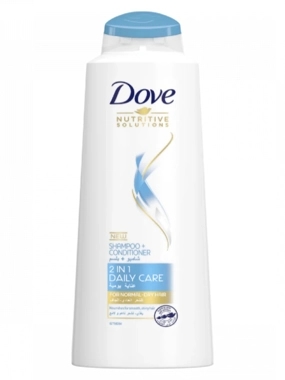 DOVE 2IN1 DAILY CARE SHAMPOO 600ML