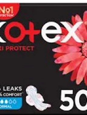 KOTEX PADS MAXI NORMAL WING 50