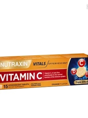 NUTRAXIN VITAMIN CD ZINC15TAB
