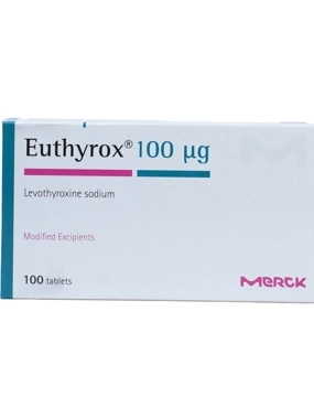 EUTHYROX 100MCG TABLETS 100s