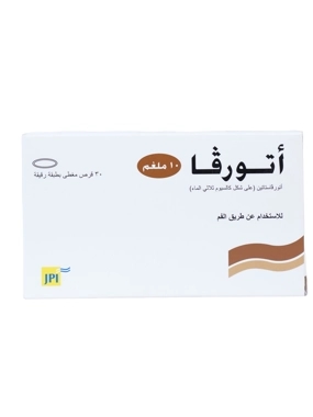 ATORVA 10 MG TAB 30 'S