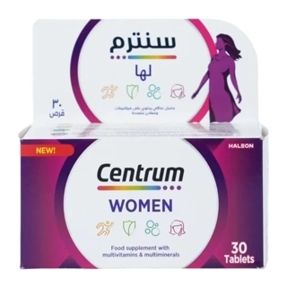 CENTRUM WOMEN SUPPLIMENT 30 TABLET