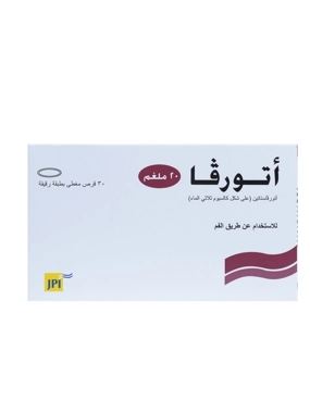 ATORVA 20 MG TAB 30 'S