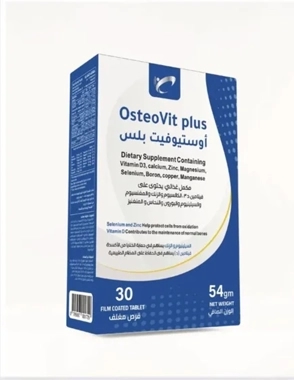 Osteovit Plus Multivitamin and Mineral Supplement for Bone Health 30 Tablets