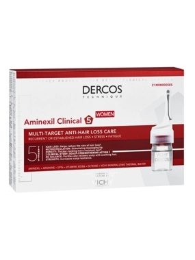 Vichy Dercos Aminexil Clinical 5 Women 21 Monodoses