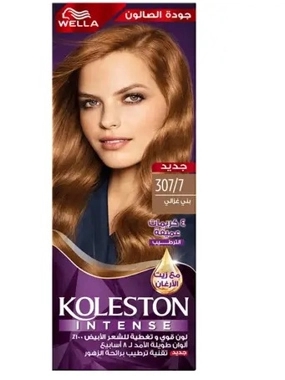Koleston hair color deer brown + developer 307/7