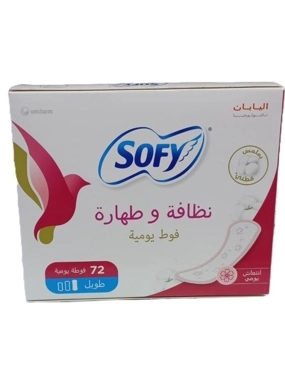 Sofy Pantyliner fresh scent 72 Pcs