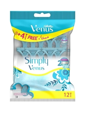 Gillette Venus Razors Disposable 8+4 Free -
