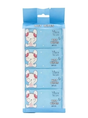 Lavove Wet Wipes Small Packs - 8 Packs