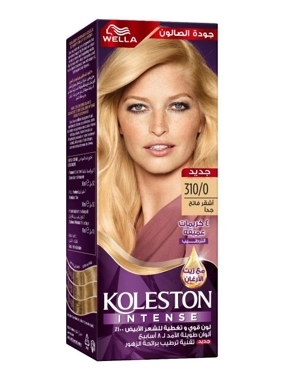 Koleston hair color platinum blonde + developer 310/0