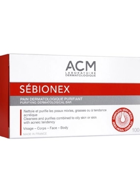 Acm Sebionex Purifying Dermatological Bar 100g