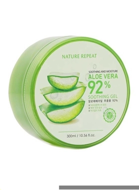 Nature repeate aloe vera 92% soothing gel 300 ml