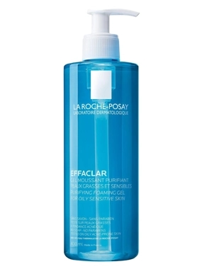 La Roche-Posay Effaclar Acne Foaming Cleansing Gel for Oily and Acne Prone Skin 400ml