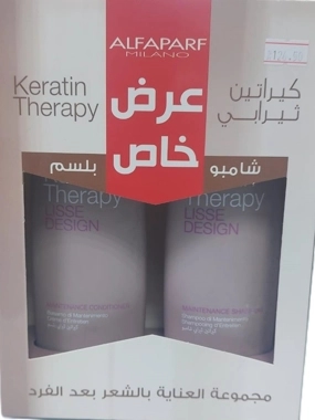 Keratin therapy promo pack shampoo+conditioner 250ml