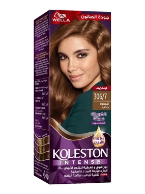 Koleston hair color chocolate brown + developer 306/7