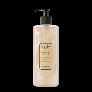 CELIA Shower gel with argan and sweet almond extracts