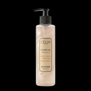 CELIA Shower gel with argan and sweet almond extracts