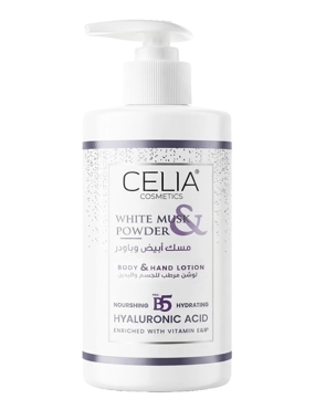 Celia Lotion - Musk & Powder 400ml