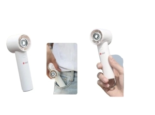 Portable charging fan