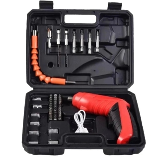 Smart electronic wireless drill for removal and installation equipped with all sizes and shapes at a speed of 250 RPM