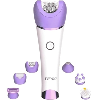 6 in 1 Wet & Dry Electric Hair Removal Device with LED Light