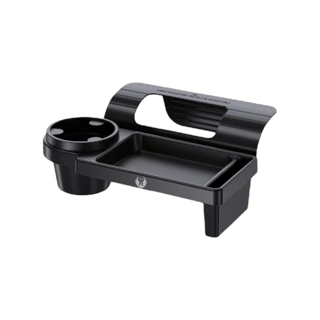 Multi-purpose fixed cup holder