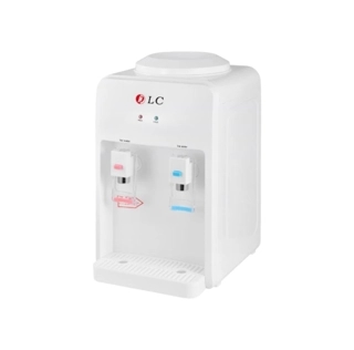Hot and cold tabletop water dispenser