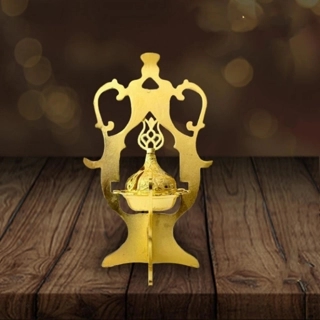 Small copper incense burner