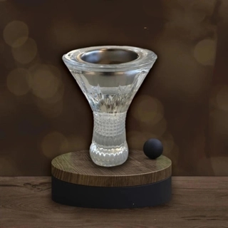 Incense burner glass cup