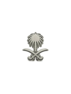 Silver Swords & Palm Pin