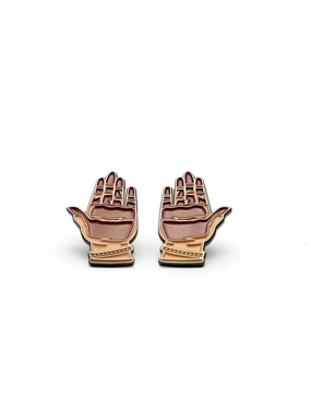 Henna Hands Brooch