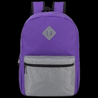 17" Moda West Backpacks for Kids for Elementary, Middle, and High School Bag Purple